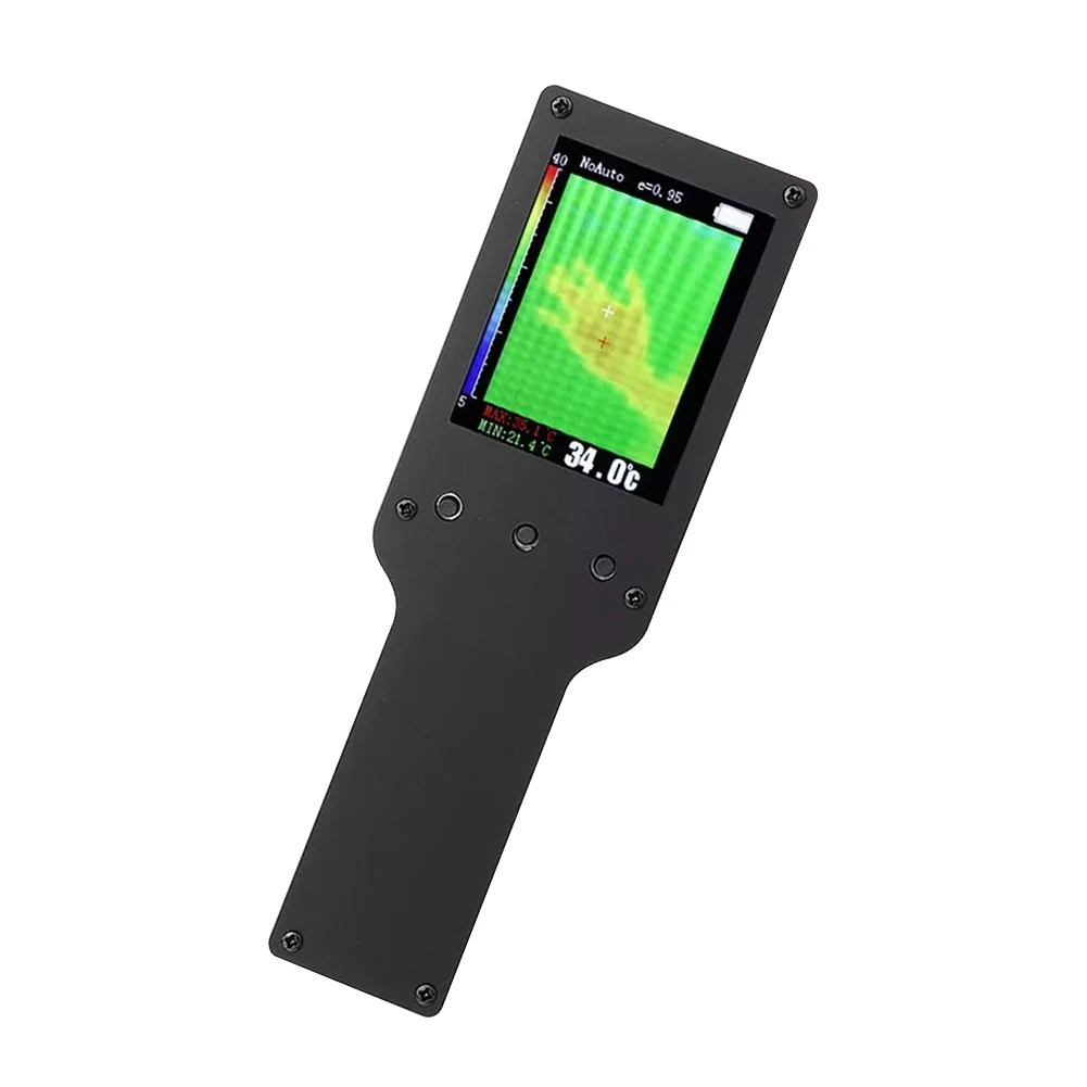 

MLX90640 Tools LCD Display Device Handheld 2.4 Inch Portable Practical Digital Infrared Thermal Imager Temperature Measurement