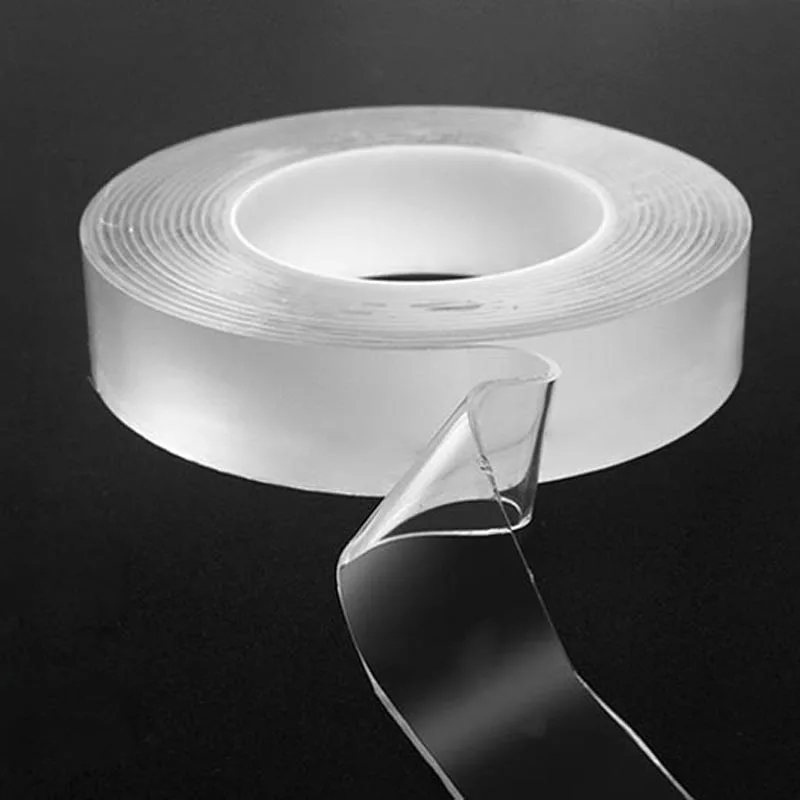 

Double-Sided Nano Magic Tape Adhesive Sticker Gekkotape Removable Traceless Waterproof super sterke dubbelzijdige wasbare tape