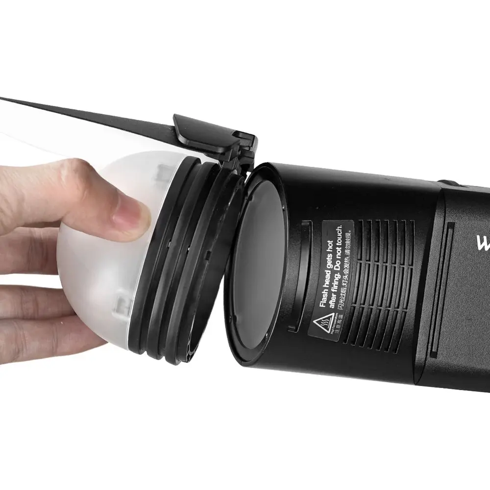 Godox AK-R1 H200R AD200 V1 용 세트 키트, 마그네틱 Visico 2 라운드 헤드 플래시 사진 교체 액세서리