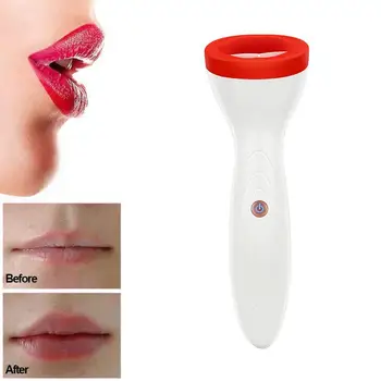 

Silicone Lip Plumper Device Electric Lip Plump Enhancer Tool Enlarger Care Natural Bigger Sexy Lips Labios Pump Fuller Aume Q9F3