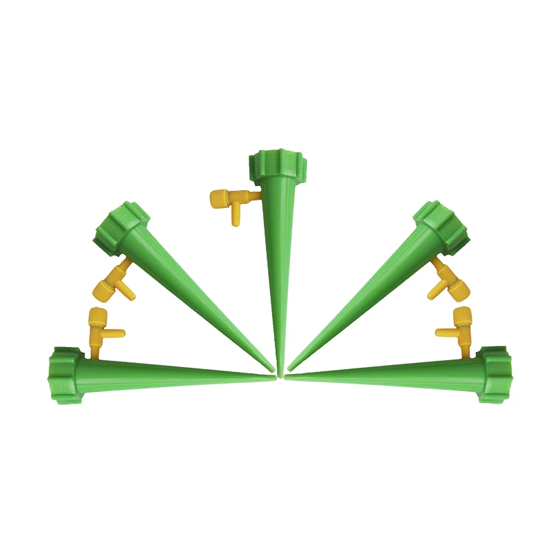 Green5PCS Автоматический капельный полив система автоматический наконечник для полива для растений цветок домашняя бутылка для полива Капельное устройство KQ - Цвет: Green5PCS