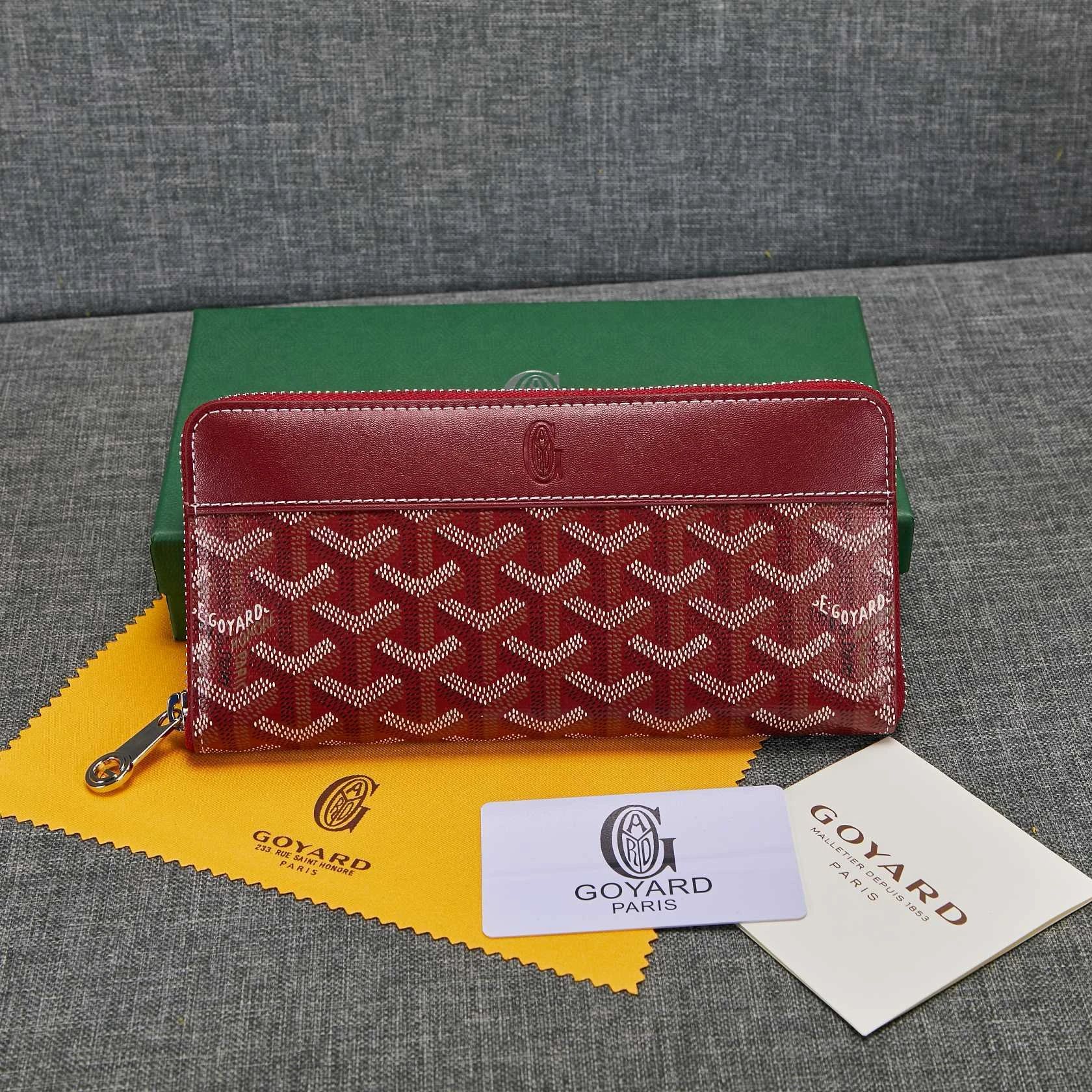 goyard wallet women