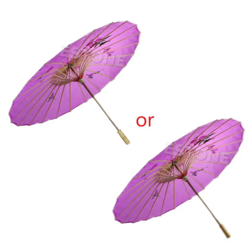 Японский китайский зонтик Арт Деко окрашенные Зонты