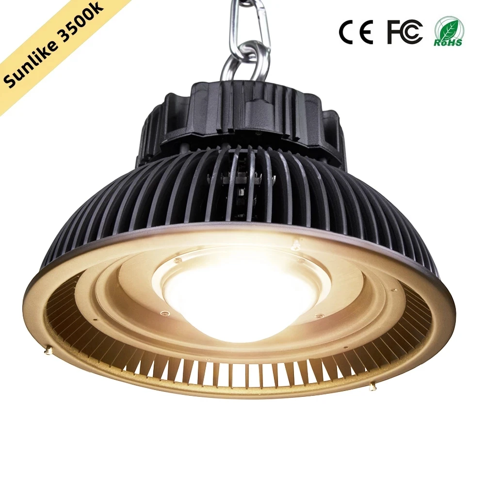 CXB3590 COB LED Grow Lights LUMEN CXM32 & Samsung LM301B 100W Plant Growth Indoor Illumination Light Steel Sling Suspension Kit