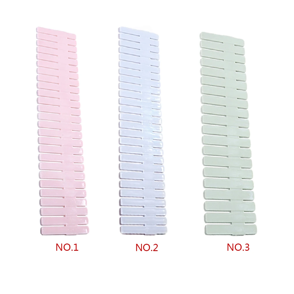 4pcs/8pcs Drawer Dividers DIY Closet Separator Underwear Socks Container Flexible Partition