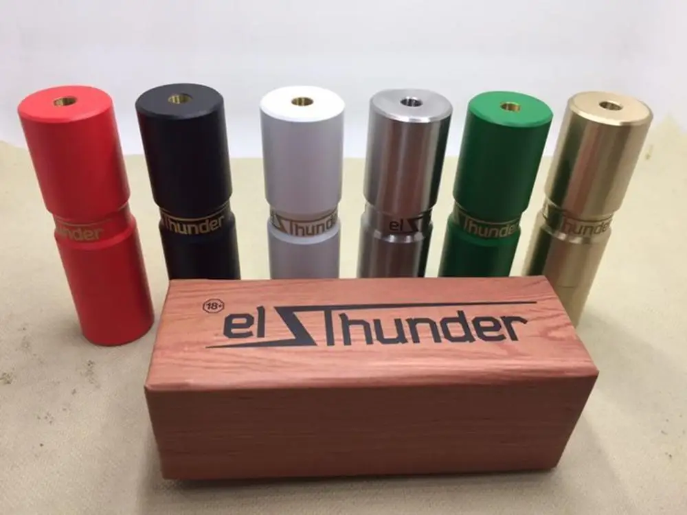Горячая продажа Elthunder мод электронная сигарета fit 18650 20700 батарея с 510 резьбой VAPE RDA