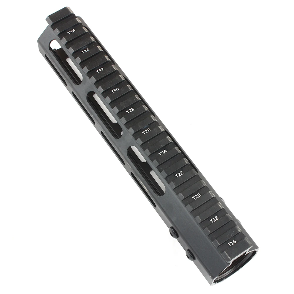 AR15 M4 M16 M LOK Handguard 7 "/10"/12 "/15" Сверхлегкий тонкий плавучий алюминиевый