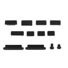 12 шт. силиконовые Заглушки для защиты от пыли, порт для передачи данных, usb-защита для ноутбука, гнезда для ноутбука, Пылезащитная заглушка, аксессуары для компьютера