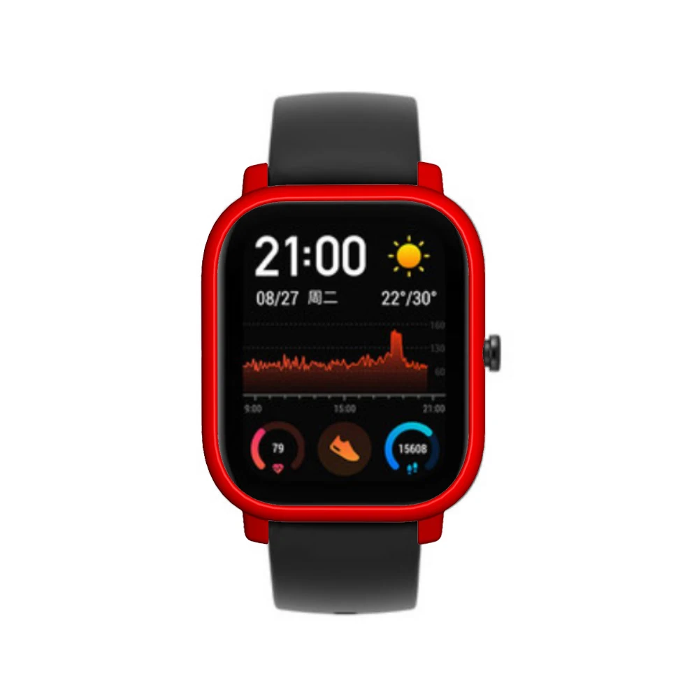 4в1/упаковка умные часы аксессуары для Amazfit GTS ремешок браслет для Huami Amazfit gts чехол Защитная пленка для экрана ремешок на запястье