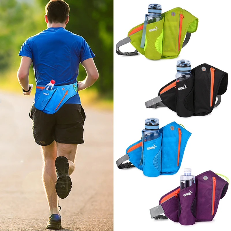 Waist Running Bags Fanny Women Men Marathon Pack Pouch Belt Purse Mobile Phone Pocket Outdoor Camping Hiking Cycling Running Bag