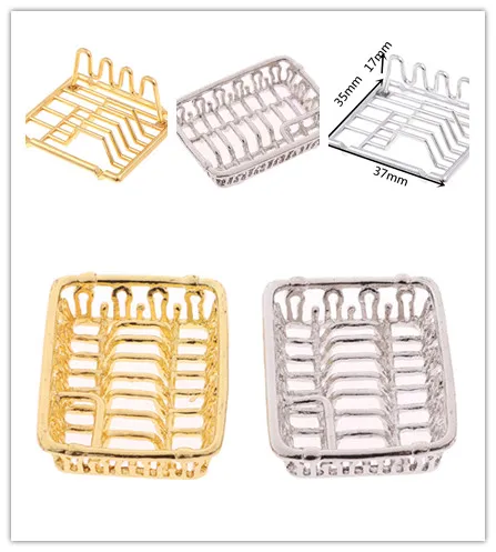 

1/12 Dollhouse Miniature Accessories Mini Dish Rack Simulation Furniture Kitchen Storage Shelf Model Toys for Doll House Decor