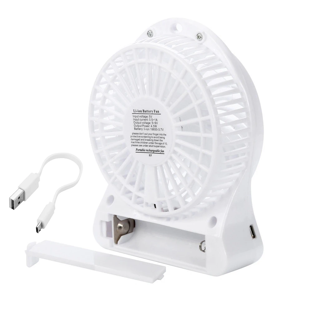 Минимальный вентилятор портативный кондиционер Настольный вентилятор небольшой ручной вентилятор стол Электрический Ручной Usb упаковка без батареи портативный