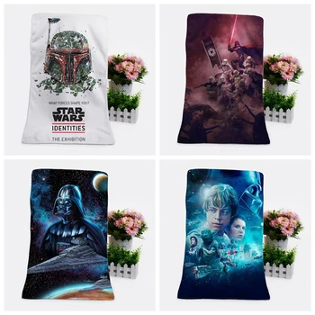 

IVYYE 1PCS Star War Fashion Customized Anime Bath Towels Handkerchief Soft Face Towel Cartoon Washcloth Unisex NEW