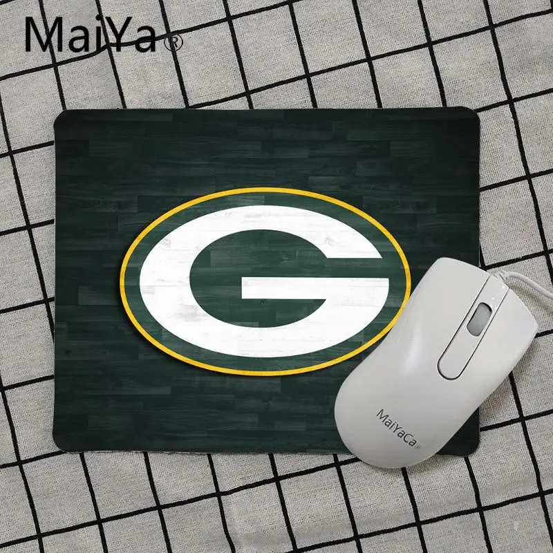 Maiya высокое качество Green Bay Упаковщики уникальная настольная панель коврик для игровой мыши Лидер продаж подставка под руку мышь