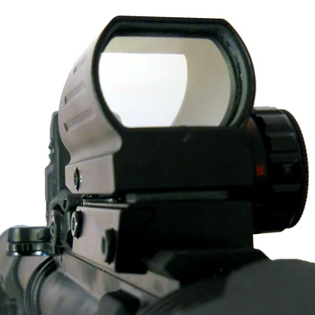 

Tactical Reflection Red And Green Laser Holographic Projection Point Sight Hunting 11 20 Mm Track AK Tactical 4 Reticle HD103