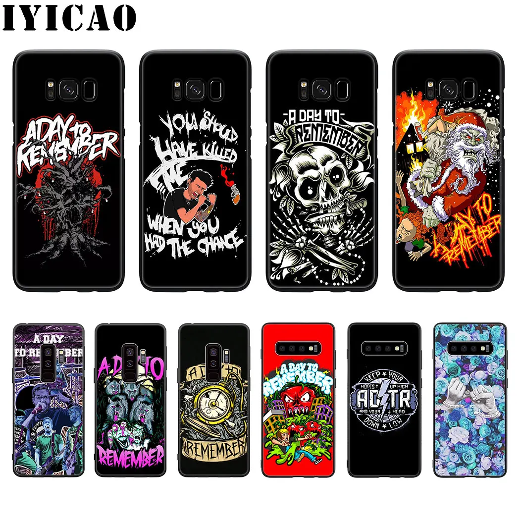 Мягкий силиконовый чехол A Day To Remember ADTR для samsung S10 S9 S8 Plus S10E S6 S7 Edge чехол для телефона из ТПУ