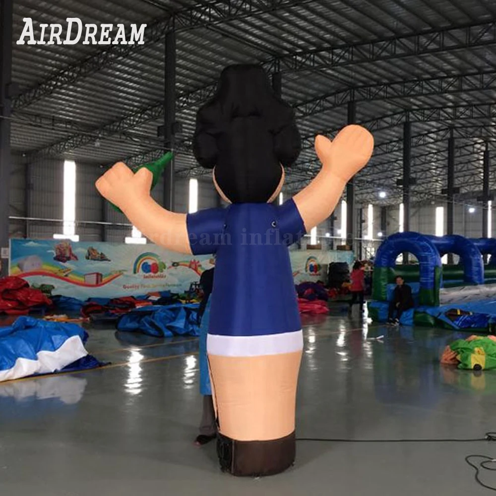 Commercial Netherland inflatable sarah old man woman advertising Holland inflatable cartoon characters 3