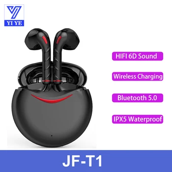 

Global Version Xiaomi Youpin TWS JF-T1 Wireless Charging Earphone Bluetooth 5.0 HIFI 6D Stereo Sound Earbuds IPX5 Waterproof