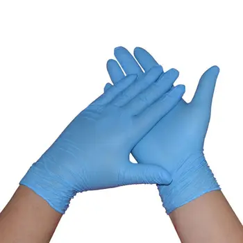 

25 Pair of Nitrile Gloves one Size fits Most 50pcs Mechanic Gloves QX2B