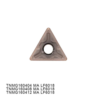 

10PCS TNMG160404 TNMG160408 MA MS HA LF6018 Indexable Turning Tool Insert CNC Carbide Insert For Stainless Steel Lathe Tools