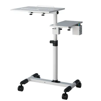 

Portable Computer Table Adjustable Rotate Laptop Desk Bed Study Table Lifted Standing Desk with Pen Holder Large 69*40cm