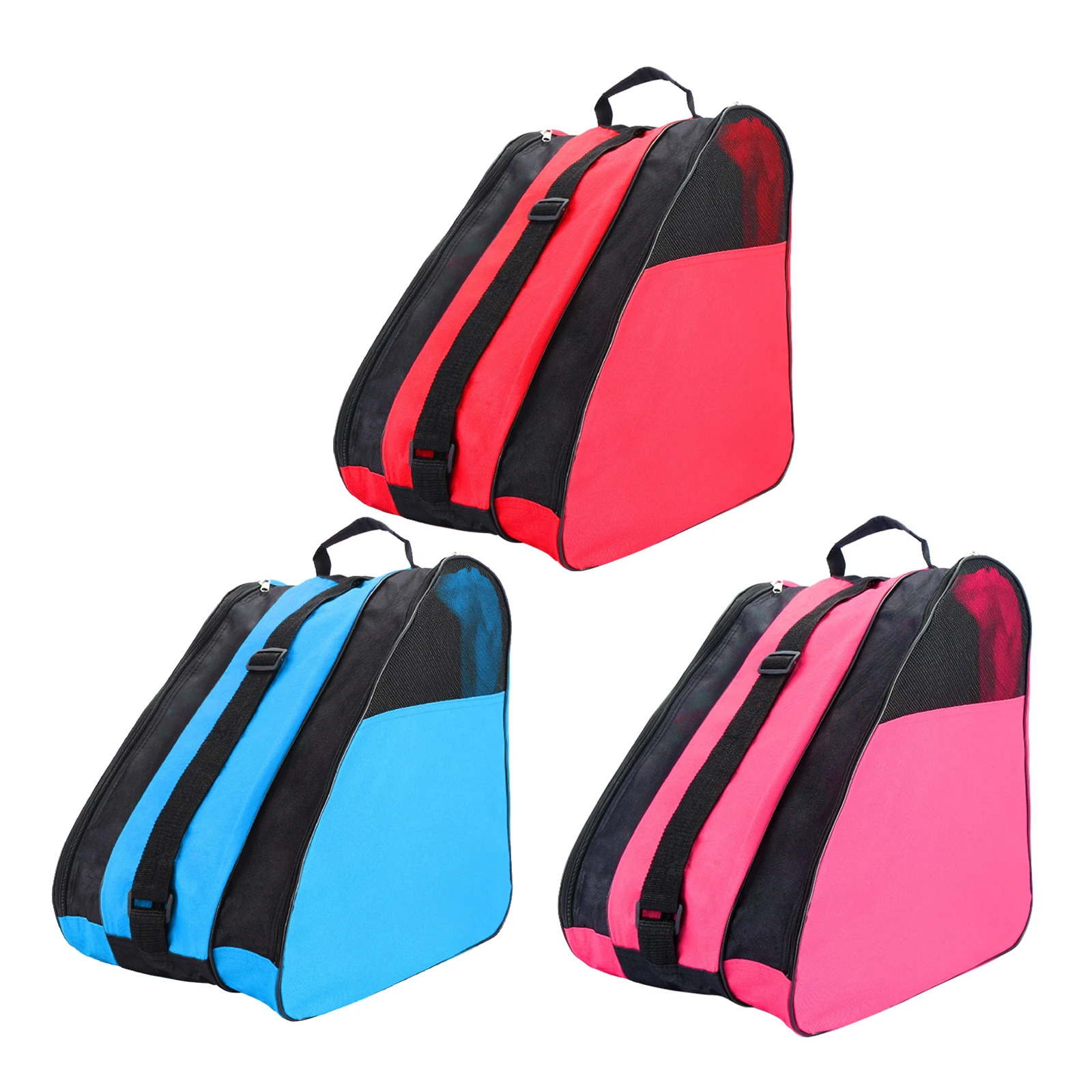 3 capas patines bolsa chico en línea al aire libre llevar almacenamiento w/mango|Cubiertas de bolsas de deporte| - AliExpress
