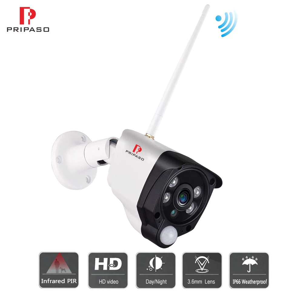 Беспроводная камера видеонаблюдения с поддержкой Wi Fi HD 720P|Камеры