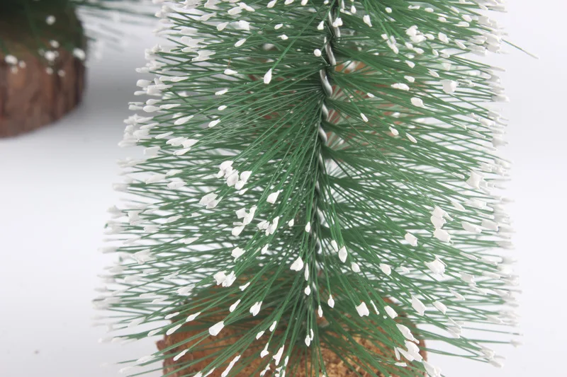 Mini Christmas Tree Small Christmas Tree Desktop Decoration Christmas Home Decoration with White Cedar Desktop Christmas Tree