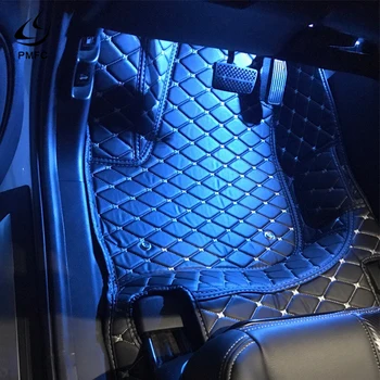 

PMFC LED Decorative Light Special Atmosphere Lamp Decorative Lamp Foot Light White Plastic Ice blue 12V For Toyota Camry 2018