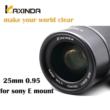

Kaxinda 25mm f/0.95 High Definition Wide Angle Lens with Large Aperture for Sony E Mount Mirrorless Camera