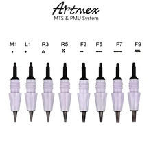 50 шт. Artmex V8 V6 V3 иголка PMU картриджи Перманентный макияж Высокое качество торговля M1 R3 R5 F3 F5 F7 патрон иглы татуировки