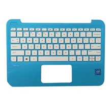 95% Новинка для hp Stream 11-Y010NR 11-y011TU 11-Y010WM клавиатура с подставкой 902956-001 синий