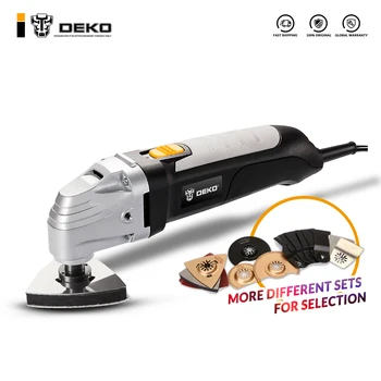 

DEKO 220V Electric Multifunction Oscillating Tool Multi-Tool With Accessories Variable Speed Herramientas Electricas
