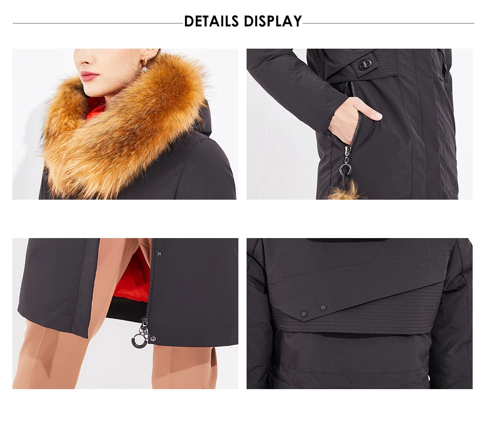 Новинка года, теплая куртка, повседневное женское зимнее пальто, длинные парки высокого качества с капюшоном, женская одежда, YD1890
