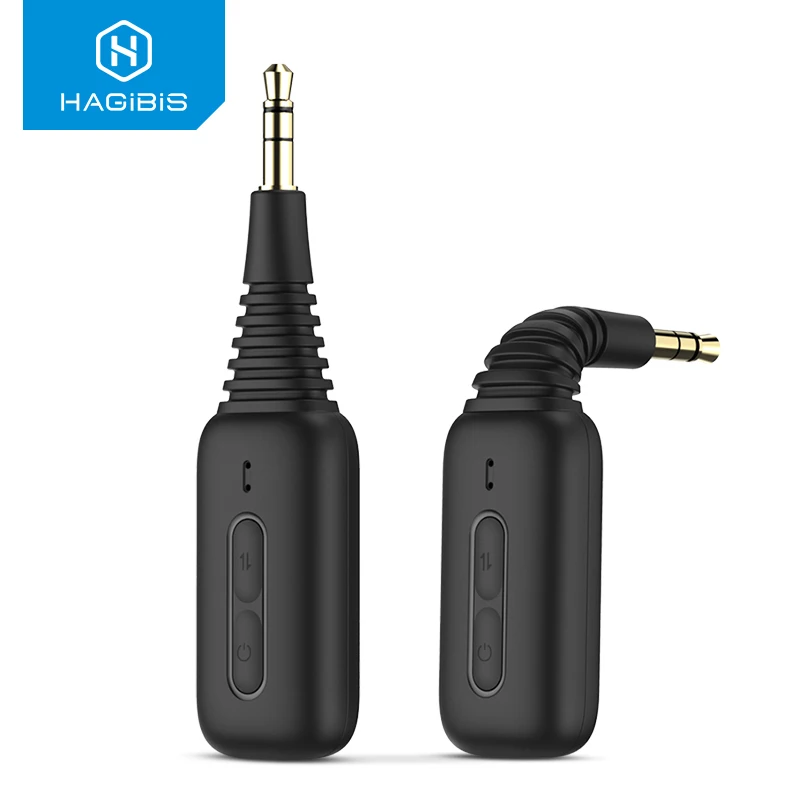 Hagibis Bluetooth 5 0 Receiver Transmitter with Airplane Flight Audio Adapter aptx For TV Headphone PC PS4 Bose Beats AirPods