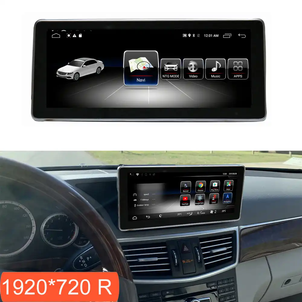 10 25 4 64g Android Multimedia Touch Screen For Mercedes Benz E Class W212 Car Comand Display Upgrade With Radio Gps Navigation Car Monitors Aliexpress
