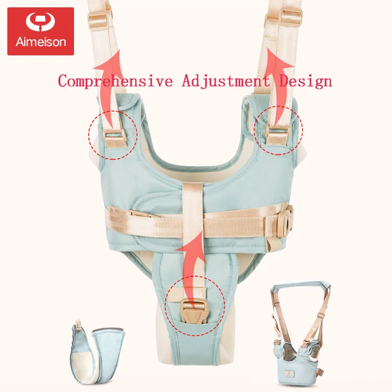 Toddler Baby Walking Harnesses Backpack Leashes For Little Children Kids Assistant Learning Safety Reins Harness Walker AXBD002