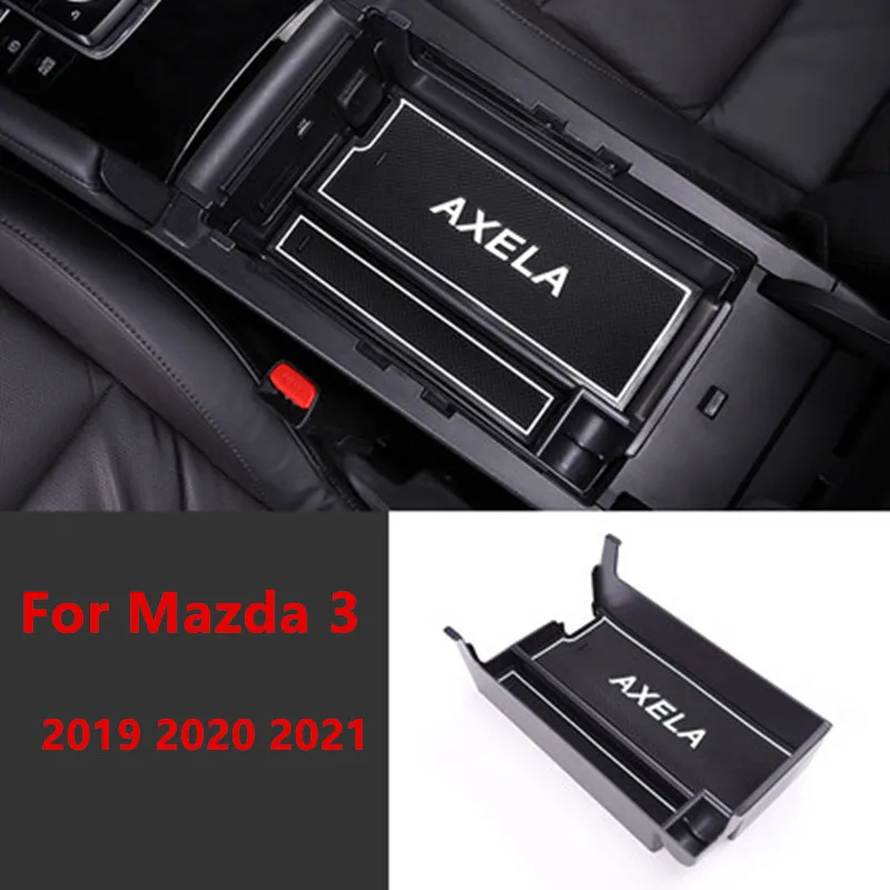 For Mazda3 Mazda 3 Central Control storage box Armrest box storage car accessories