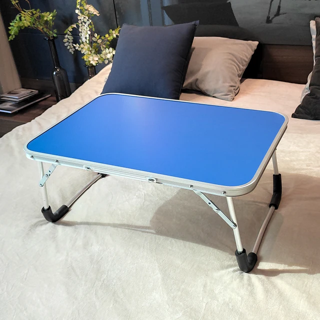 Adjustable Laptop Desk Folding Notebook Desktop Portable Computer Table Reading Tray Fast Shipping Blue