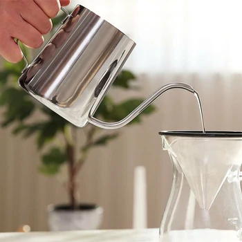

New Coffee Pot Kitchen Coffee Tools Long Spout Drip Kettle Fine Spout Design Hand Pour Over Coffee Pot Drop Shipping