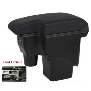 

For Ford Focus 2 armrest box mk2 armrest central Store content Storage box Ford focus armrest box