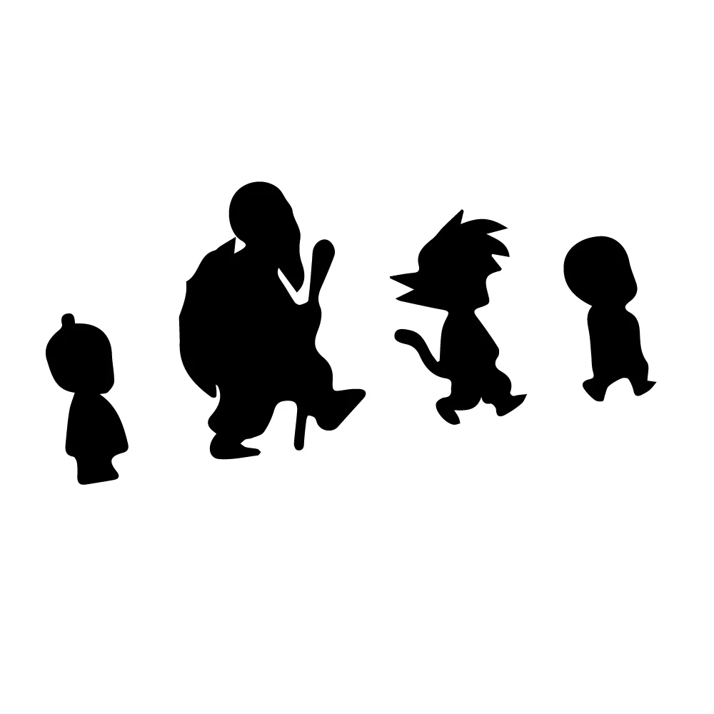 

Interesting Car Stickers Dragon Ball Laptop Decals Waterproof Windshield Decals PVC 21cm X 10cm