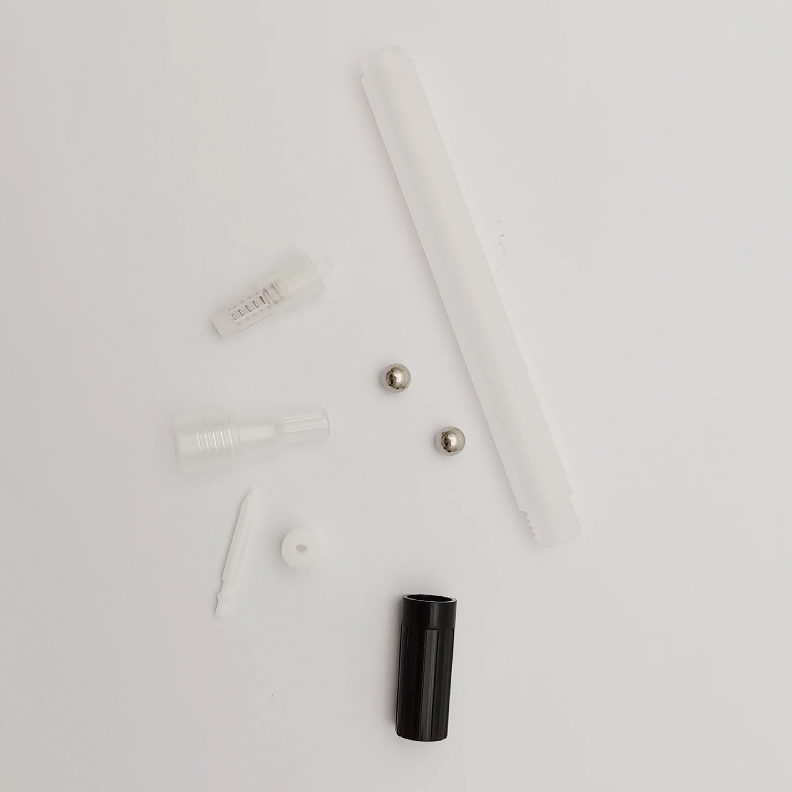 Paint Pen 5x Transparent Fillable Empty Paint Pen Shell Ink Refill Blank Tube 0.7mm Marker for Drawing Painting Marking Writing Art Supply