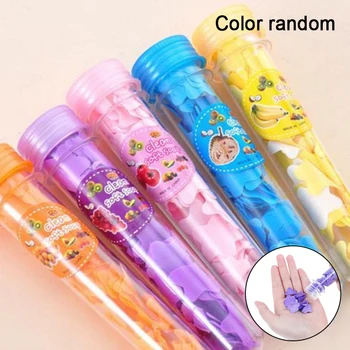 

1PCS Tube Soap Scented Soap Hand Washing Soap Bath Flakes Tube Soap Petals For Travel Romantic Night Random