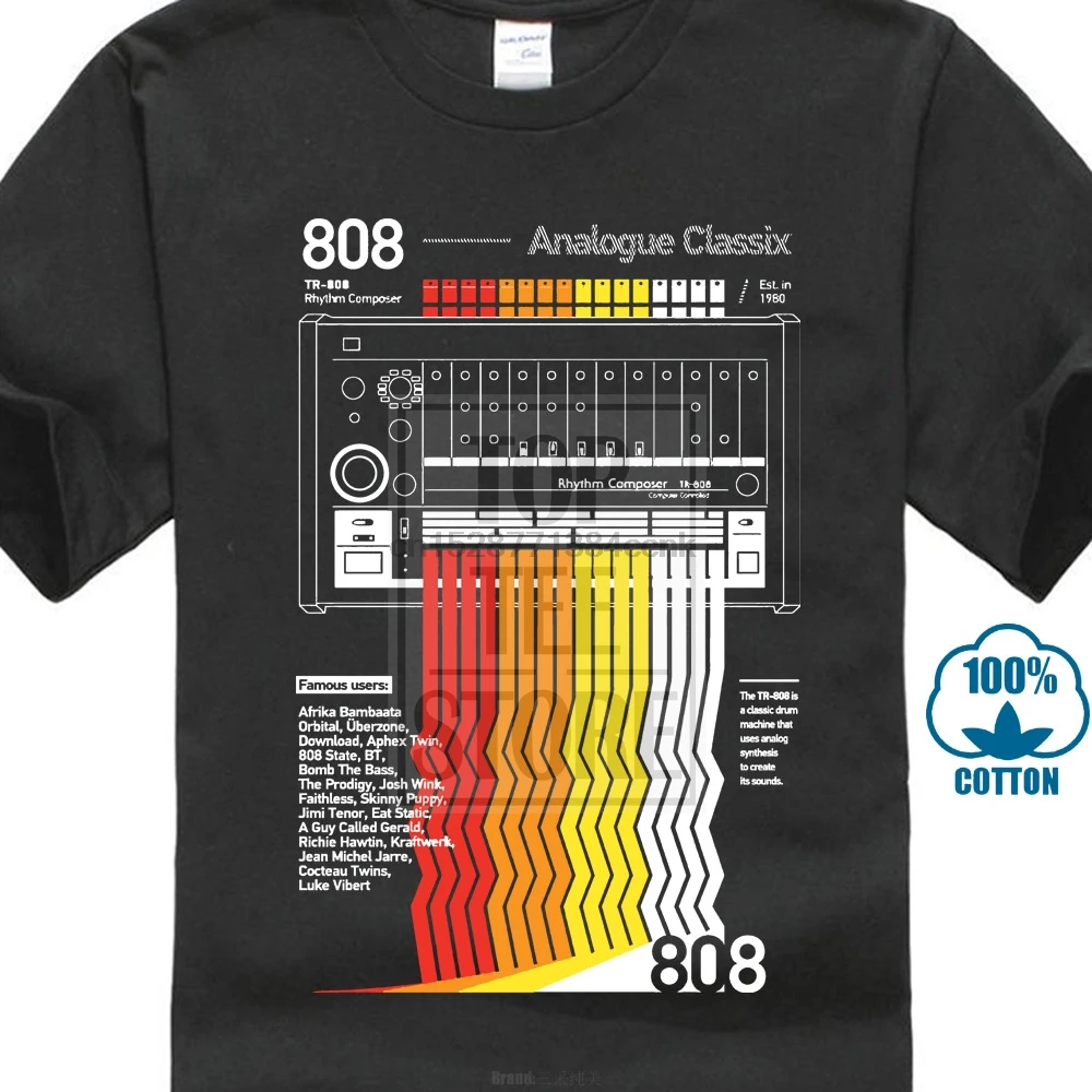 Fashion 808 Classix Acid Techno T Shirt 