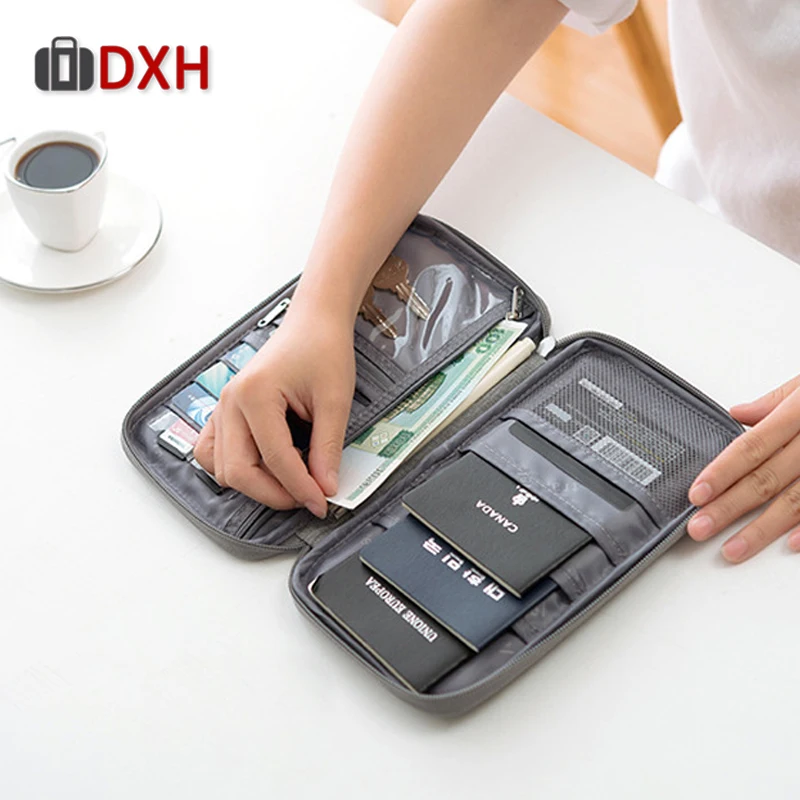 2019 Multifunctional Credit Card Wallet Waterproof Travel Passport Wallets Portable Holder Package Cation Storage Bag DXH | Багаж и сумки