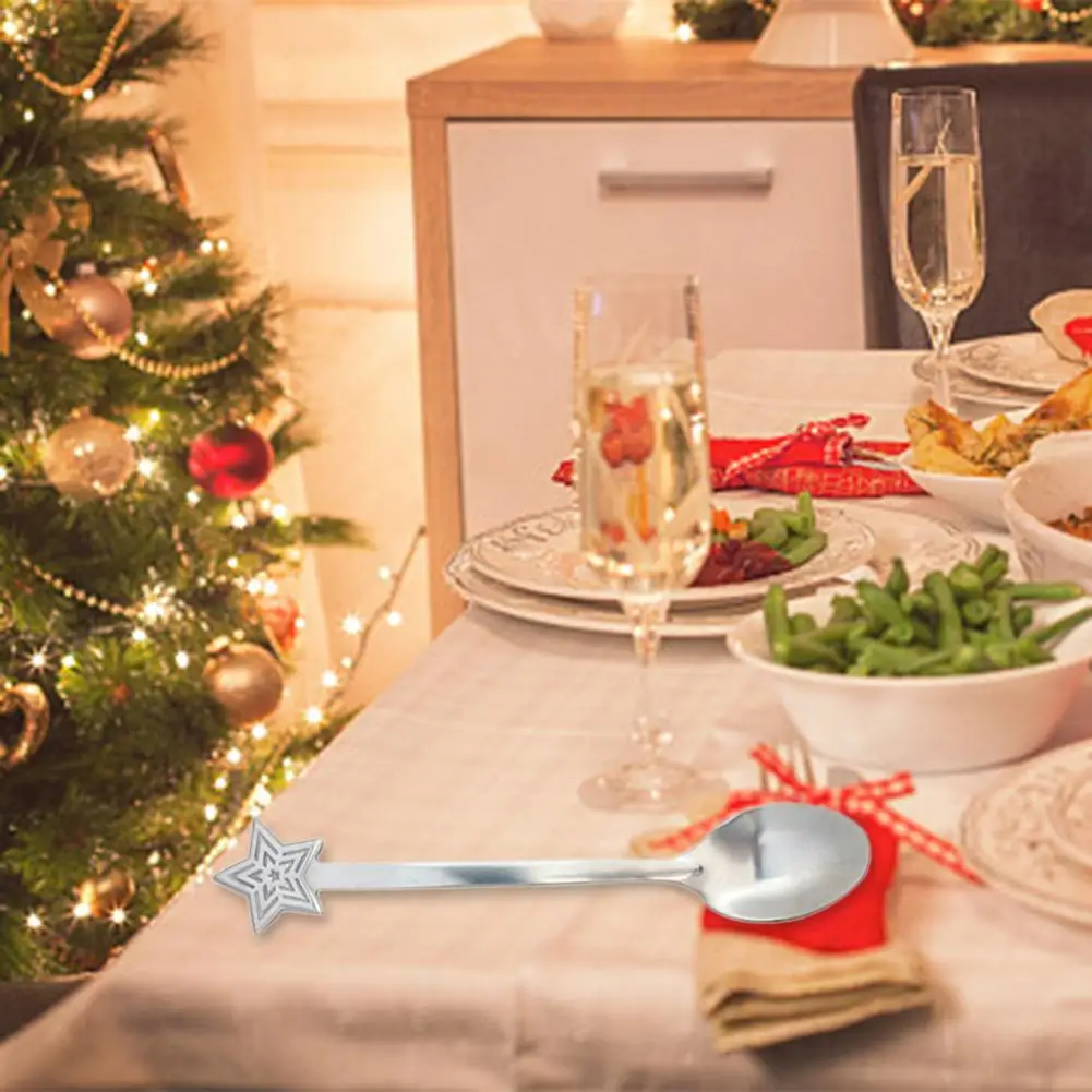 4 шт./компл. кофейная медовая ложка десертные чайные ложки из нержавеющей стали