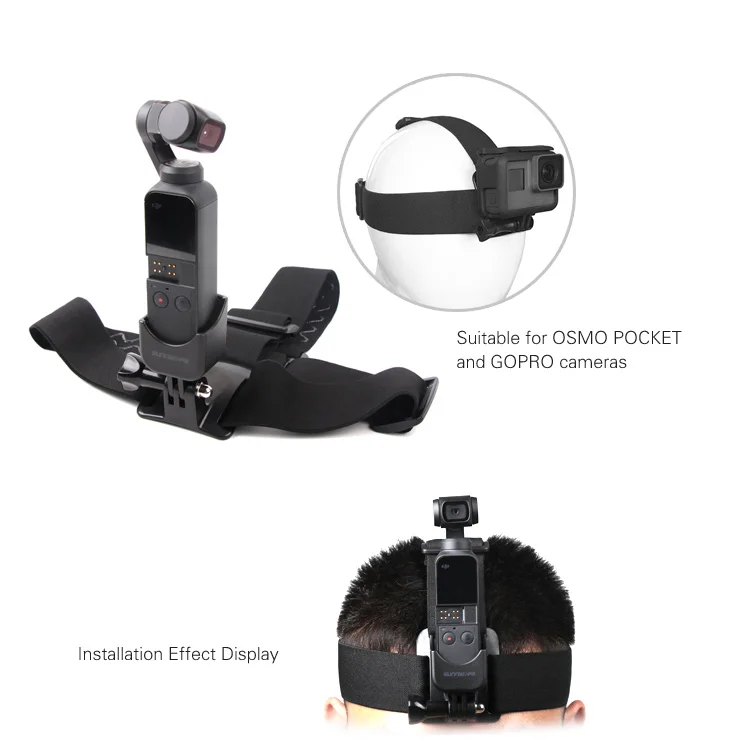 Адаптер расширения крепление на голову ремешок для DJI Osmo Карманный стабилизатор Спорт на открытом воздухе экшн-камера рюкзак зажим аксессуары