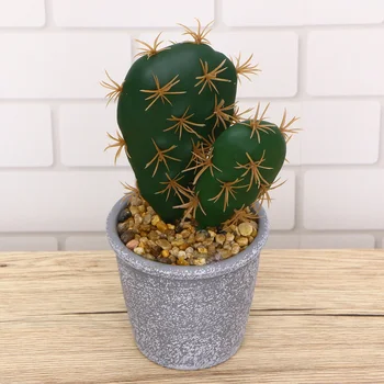 

1 pc Simulation Tropical Plants Artificial Fake Potted Cacti Decoration for Home