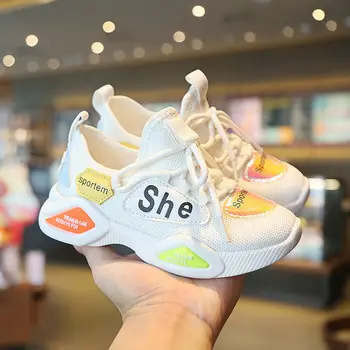 

2019 New Summer Kids Boys Girls Sneakers Sports Running Shoes Baby Trainers Breathable Casual Shoes Children Shoes for Girl